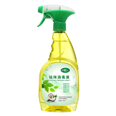 

Small pet Disenchanting Disinfectant 500ml pet disinfectant dog deodorant disinfectant disinfection environment deodorant dog cats to the smell of perfume in addition to taste products cat urine to urine Teddy to taste