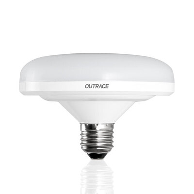 

OUTRACE LED bulb 12W white 6500K E27 screw super bright high power UFO lights