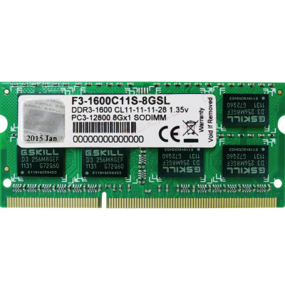 

Чи Чи (G.Skill) DDR3 1600 8G памяти ноутбука