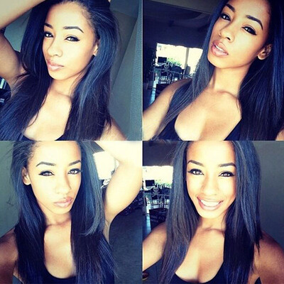 

8A Unprocessed Indian Straight Virgin Hair Remy Human Hair Weave 4 Bundles Indian Virgin Hair Extension Products
