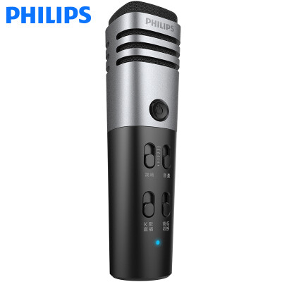 

PHILIPS / Philips K38001 телефон микрофон и петь все люди живут к песне, посвященный микрофон Apple, Эндрюс якорь конденсаторный микрофон компьютер K песня железа серый семьи