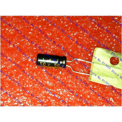 

Free Shipping 250pcs 1uF 50V 1105C Radial Electrolytic Capacitor 5 x 11mm