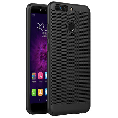 

YOMO Huawei glory V9 mobile phone case mobile phone case all-inclusive skin feel mobile phone shell ventilation heat hard shell aurora blue
