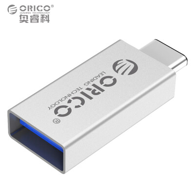 

ORICO CTA1 Type-c to USB3.0 OTG data cable adapter data cable conversion head support millet / music as / Meizu silver