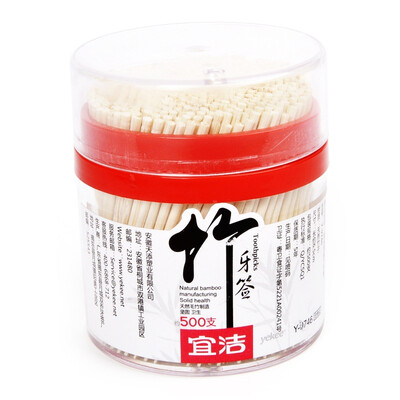 

Jingdong supermarket buy 1 get 1 Yi Jie toothpick natural bamboo tube installed 500 installed Y-9746