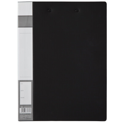 

Comix) A604 folder / folder / long clip + board clip A4 black