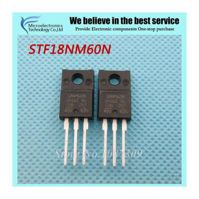 

10pcs free shipping STF18NM60N 18NM60N TO-220F MOSFET N-channel 600 V 0.27ohm 13A MDmesh new original