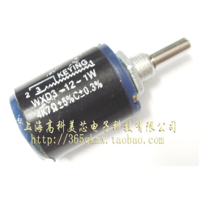 

2pcslot WXD3-12 1W 4K7 47K ohm WXD3-12-1W 5 ring multi-circle precision wire-wound potentiometer new original