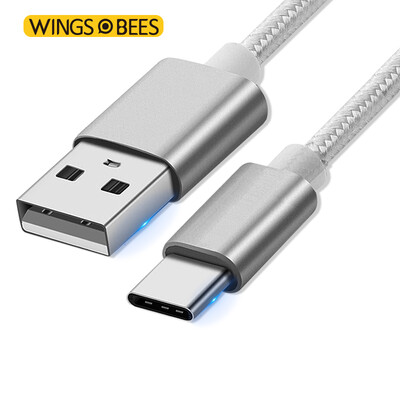 

Кабель Type-C для зарядки и передачи данных Wings of Bees