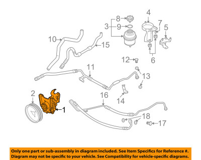 

For BMW 5 Series E60 E61 Power Steering Pump LUK LF30 32416777321 OEM A1