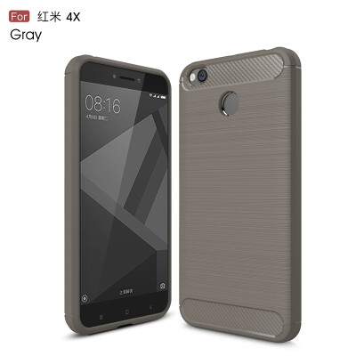 

GANGXUN Xiaomi Redmi 4X Case Anti-Slippery Scratch-Resistant Lightweight Soft Silicon Back Cover For Xiaomi Redmi 4 2017