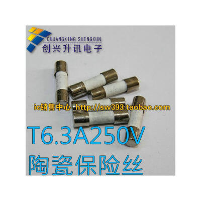 

F6.3A250V T6.3H250V 5*20MM