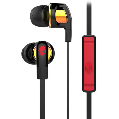 

Череп (Skullcandy) Козырные БУД 2 S2PGGY-392 портативный музыкальный телефонный звонок красные и черные наушники