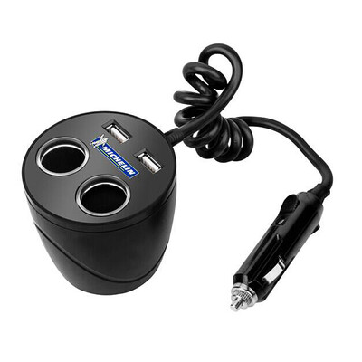 

MICHELIN Автомобильный инвертер 72001ML 12V до 220V 5V/2.1A Двойные интерфейсы USB