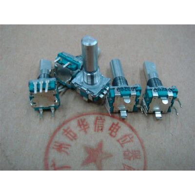 

Car stereo volume potentiometer encoder Matsuteru 11 type without stepping axle with press switch 20F