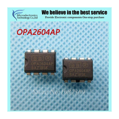 

5pcs free shipping OPA2604AP OPA2604 OPA2604A DIP-8 Precision Amplifiers Dual FET-Input Low Distortion new original