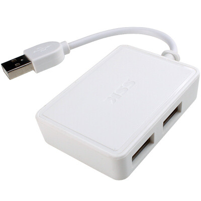 

Biao Wang SSK SHU200 4 port HUB hub USB20 expansion of multi-port USB white