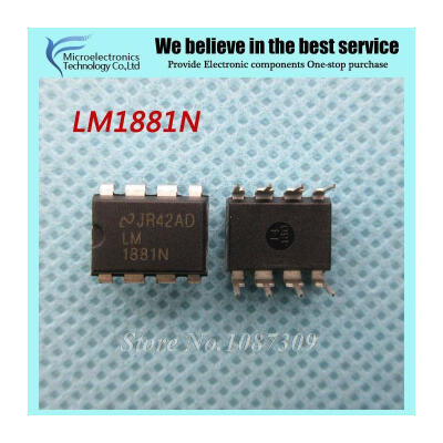 

5pcs free shipping LM1881N LM1881 1881N 1881 DIP-8 Video ICs Video Sync Separator 8-PDIP 0 to 70 new original