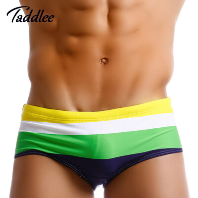 

Taddlee Brand New Men Swimwear Swimsuits Swim Bikini Briefs Sexy Mens Swimming Surf Brazilian Classi Cut Shorts Trunks Low Waist