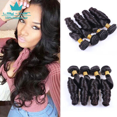 

3Bundles Deal Malaysian Funmi Hair Short Curly Weave 9A Virgin Hair Bouncy Curly Hair Malaysian Virgin Hair Weave 8-26"Length