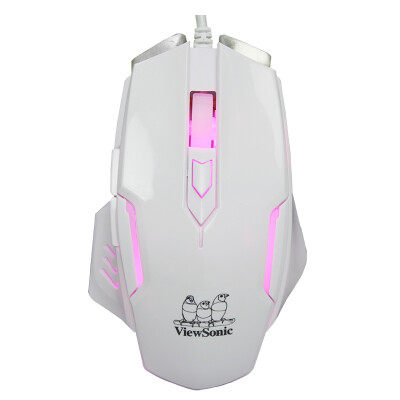 

ViewSonic (ViewSonic) MU669 белый светоизлучающий игровой мыши