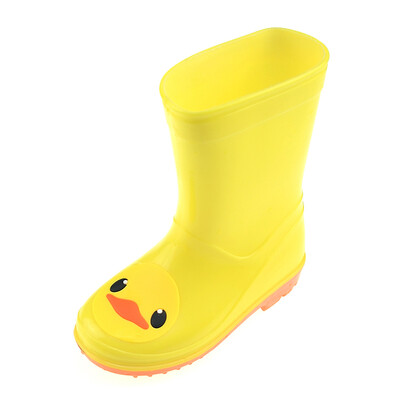 

DRIPDROP rain boots boys&girls baby shoes fashion cute pet slip water shoes K001 yellow 33 yards
