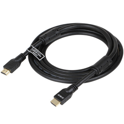 

HYZL-002 2.0 версия двойного магнитного кольца HDMI цифровая линия высокой четкости (поддержка 3D) 3 метра