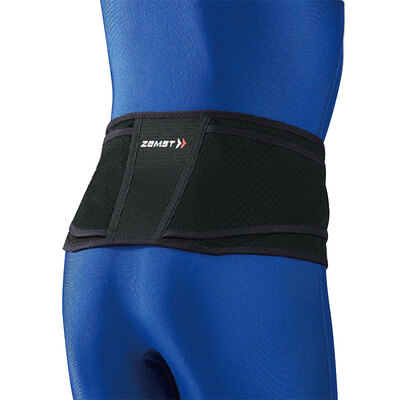 

ZANST ZAMST Professional sports waistband ZW-4 new CoolMax breathable wetness mild protection protection lumbar lumbar protection 1 only black LL