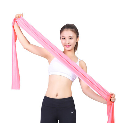 

Deweyer Yoga Rally Belt Men & Women Fitness Tensile Elastic Band With Force Resistance With Pink 28 lbs