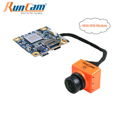 

Runcam Split FPV Camera with WiFi 1080P DVR 2.5mm FOV 130 165 Degree NTSC/PAL Support 64G TF