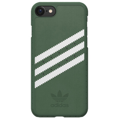 

adidas 26320 Adidas Apple 7 классический паста кожа противоскользящий антискользящий чехол для мобильного телефона для iPhone8 4,7-дюймовый зеленый и белый