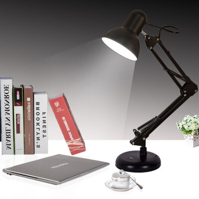 

[Jingdong supermarket] TCL American led eye protection lamp learning work dual-use iron folding table lamp bedside lamp black