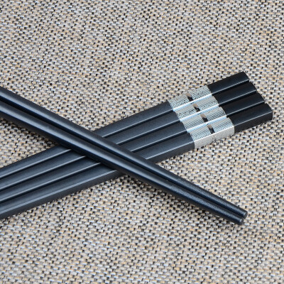 

East chopsticks chopsticks alloy chopsticks stainless acid mold chopsticks 10 pairs of one mind H810