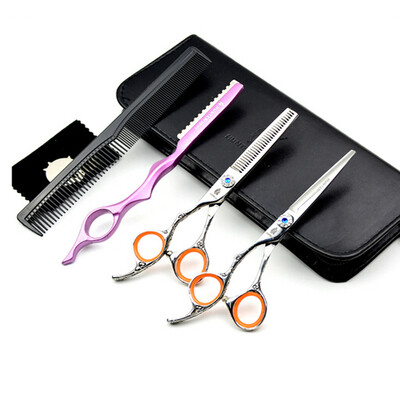 

6'' Left Hand Scissors HT9121 Diamond Beauty Hair Cutter Scissors Hairdressing Salon Shears Barber Thinning Scissors
