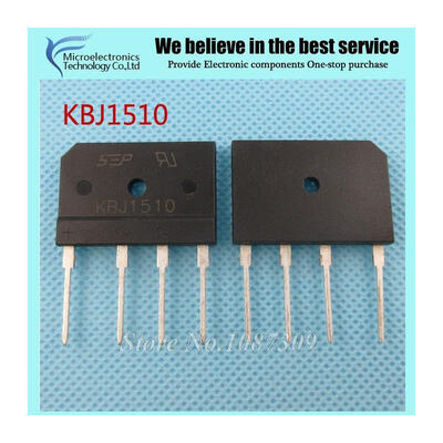 

5pcs free shipping KBJ1510 J1510 15A/1000V bridge rectifier new original