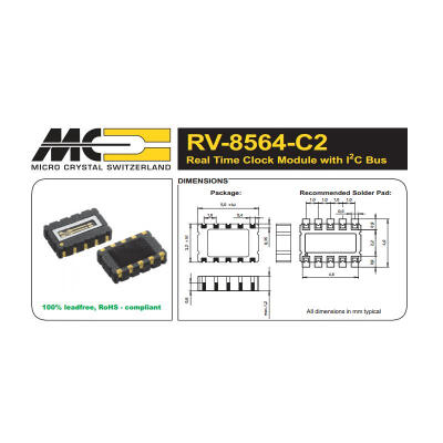 

RV-8564-C2 RTC 32768K 32768KHZ MICRO