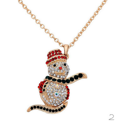 

Yoursfs Lovely Christmas series necklace Gold Plating Pendant Necklace Free Shipping