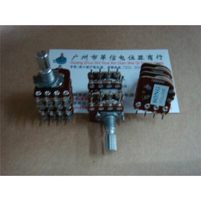 

148 type quadruple tapped potentiometer B50KX4-20MM