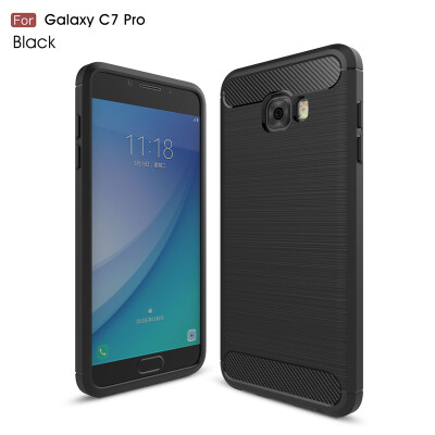 

GANGXUN Samsung Galaxy C7 Pro Case Anti-Slippery Scratch-Resistant Lightweight Soft Silicon Cover For Galaxy C7 Pro