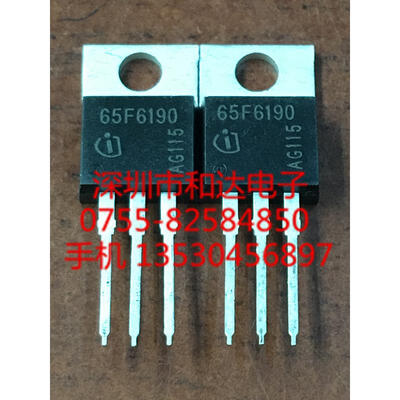 

65F6190 IPP65R190CFD TO-220