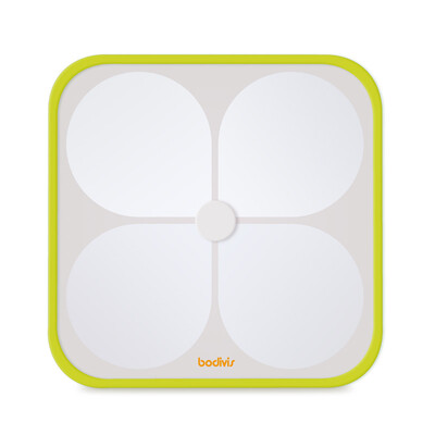 

Good body bodivis body fat scale special color protective cover fluorescent green
