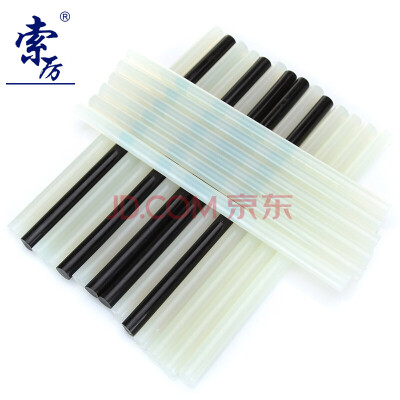 

Suoli hot melt glue gun glue stick 20 sticks diameter 11mm 22cm long 15 white 5 black SL-RJ1120