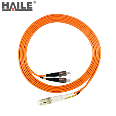 

Haile HJ-2SC-FC-M3 Telecom-grade dual-mode multimode fiber jumper SC-FC 625125 3 meters