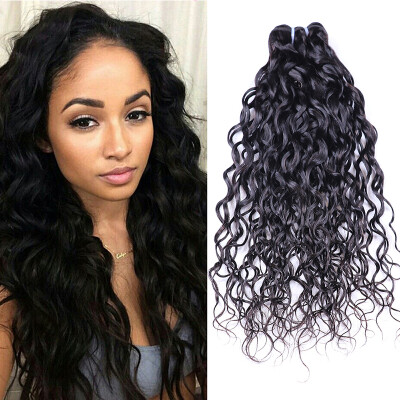 

Indian Virgin Hair Natural Wave 4 Bundles 9A Unprocessed Virgin Indian Hair Indian Virgin Hair Water Wave Virgin Indian Hair