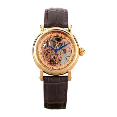 

Seagull (SeaGull) watch fashion hollow series of automatic mechanical women's white powder with M182SK