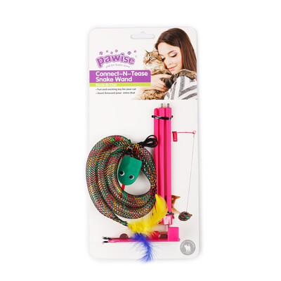 

Pawise игрушка кошки смешного кота палка животного змей игрушка перо кошка с шаровой фиксируемыми смешными ленивых игрушками кошки