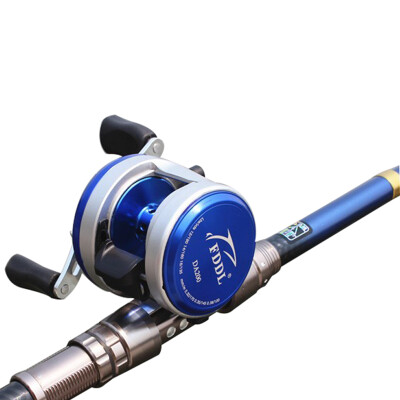 

2017 Carp 12BB Drum Wheel Fishing Reel Left Right Hand Wheel Metal Minefish Fishing Reels china fishing equipment