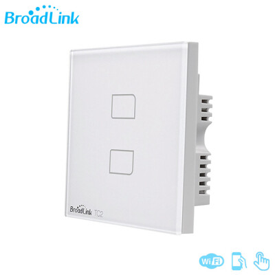 

Broadlink TC2 Wifi 1/2/3 Gangs Touch Switch Panel Remote Control Light Controller
