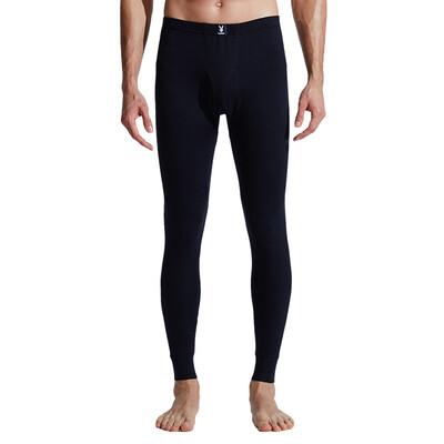 

Playboy Mens Comfort Stretch Cotton Dark Root Foundation Warm Pants Mens Bottom Pants Mens Navy