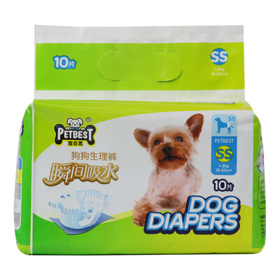 

PetBist PETBEST dog physiological pants urine does not wet SS number 10